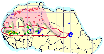 Mapa de la invasin