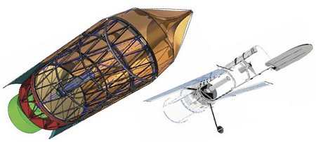 Un telescopio de 6 a 8 metros podría empequeñecer al Telescopio Espacial Hubble