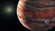 Dibujo del nuevo planeta. (Foto: Discovery News)
