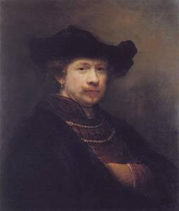 Autoretrato de Rembrandt, de 1642