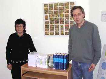 Ester Delfina Lafont y Gabriel Guralnik (Foto: Axxón)