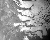 El polo sur de Marte, visto por la Mars Express. (ESA)