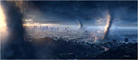 Los Angeles bajo el flagelo de los tornados