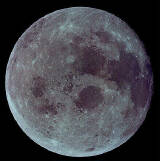 Hermosa vista de la Luna. 
Pique para ampliar